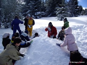 Igloo sibérien